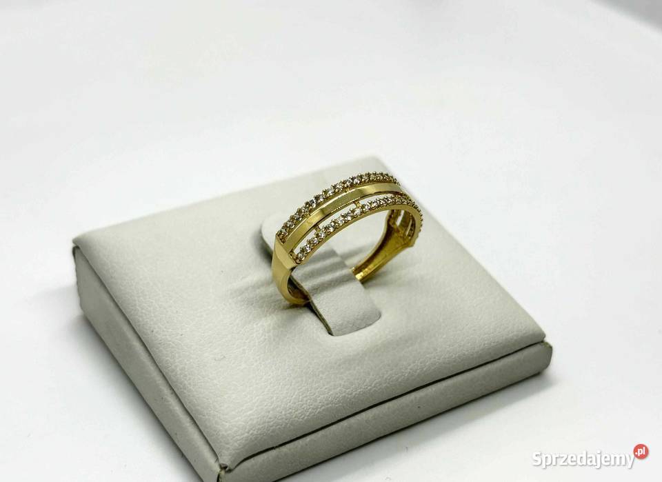 Nowy Złoty Pierścionek pr 585 159g Zegarki i Biżuteria warmińsko-mazurskie