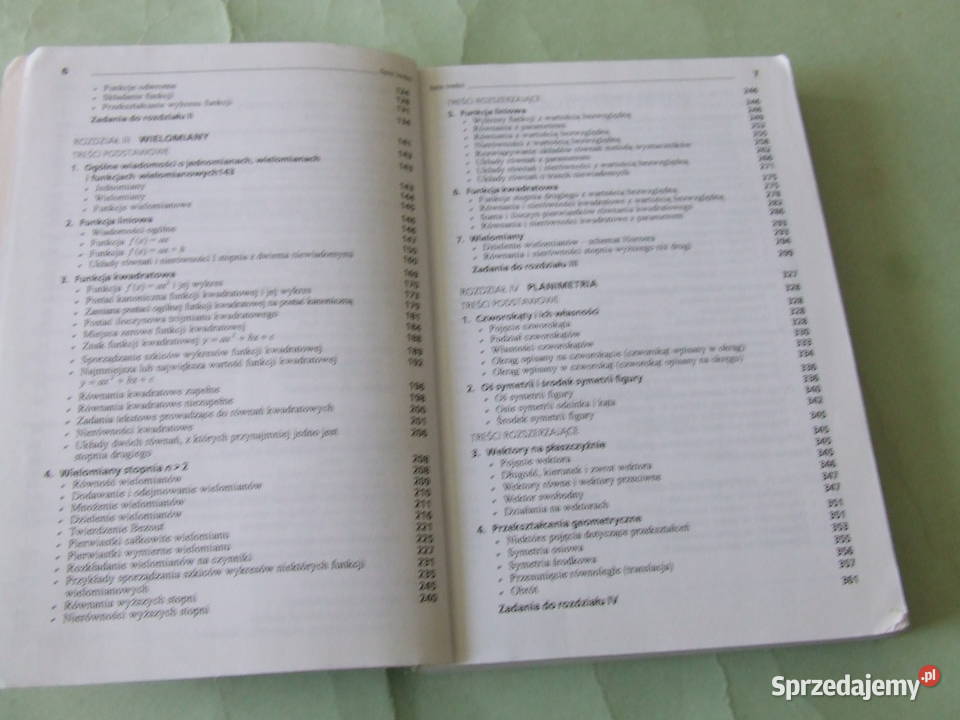 Matematyka klasy I liceum i technikum Kalina