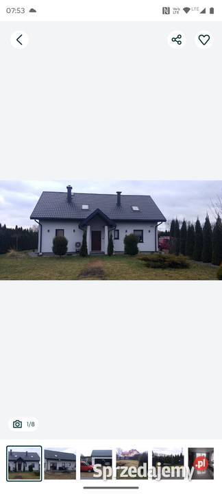 Dom jednorodzinny 90m2 poddasze asfalt