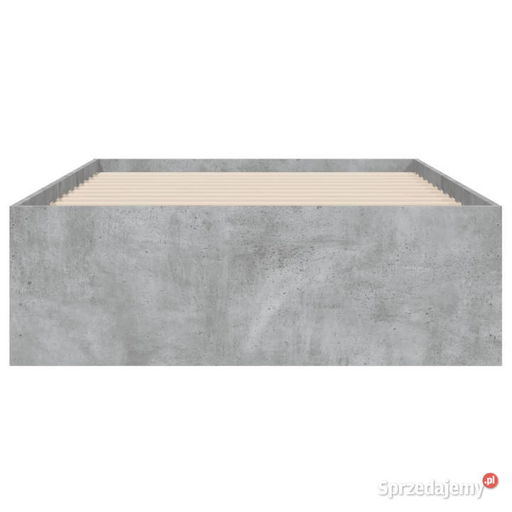 Rama łóżka z szufladami szarość betonu 90x200 93cm Łóżka Meble Warszawa
