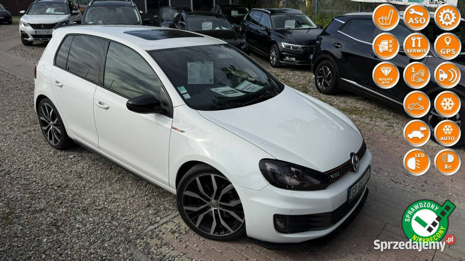 Volkswagen Golf 20tsi GTI 220 Automat xenon ledy elektrochrom. lusterko wst. Golf Gdańsk