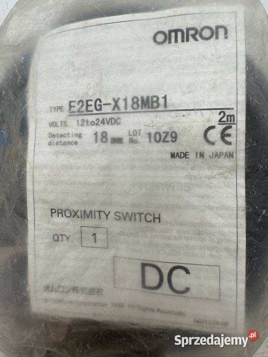Omron E2EGX18MB1 Czujnik indukcyjny
