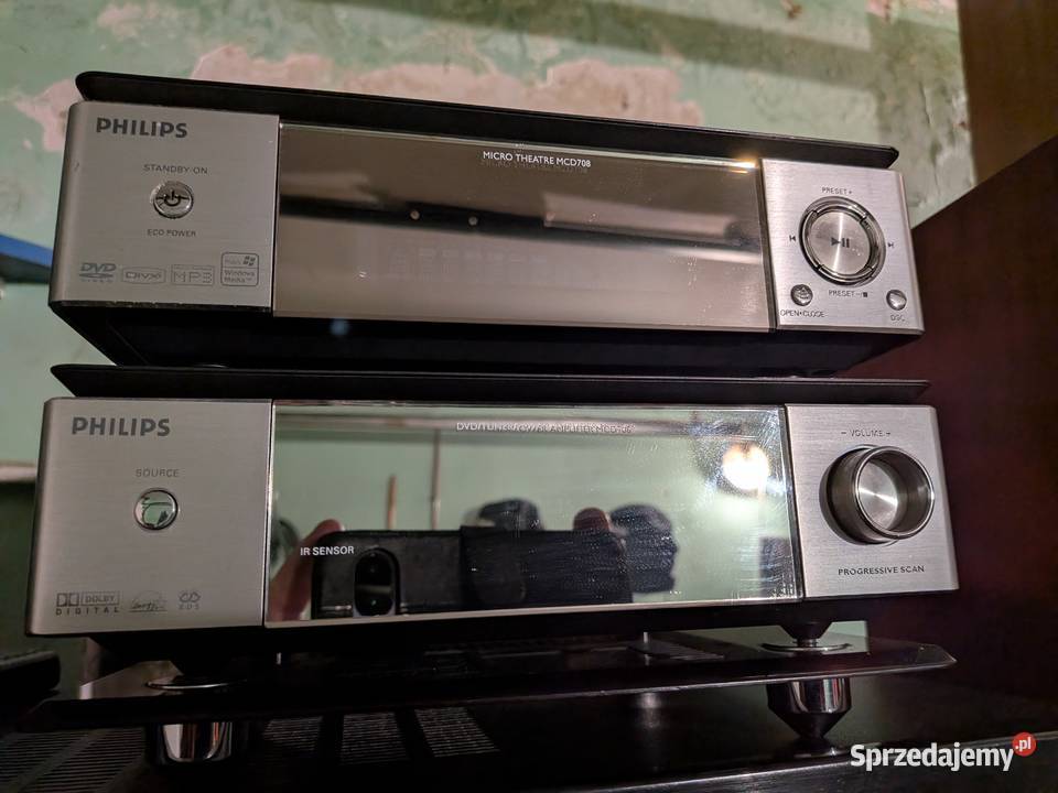 Wieża Philips MCD708 lubuskie Wieprzyce