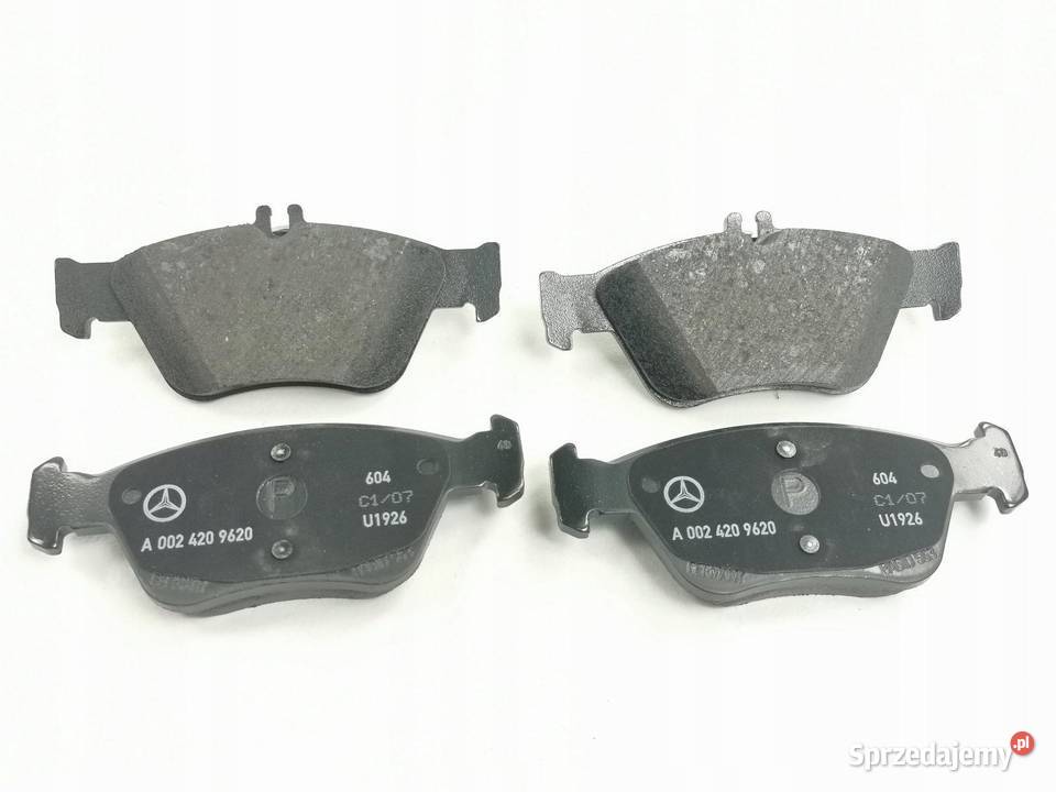 KLOCKI HAMULCOWE PRZÓD MERCEDESBENZ CLK C E ORI Klocki hamulcowe