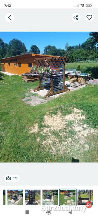 Pergola z huśtawko Mokrelipie sprzedam