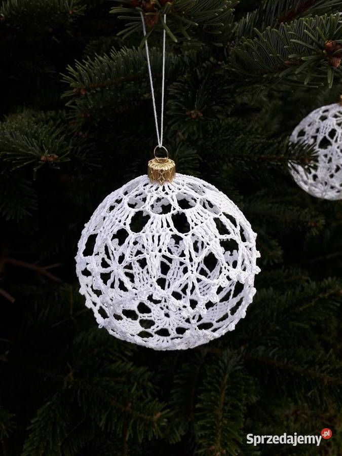 Bombka na szydełku Łódź