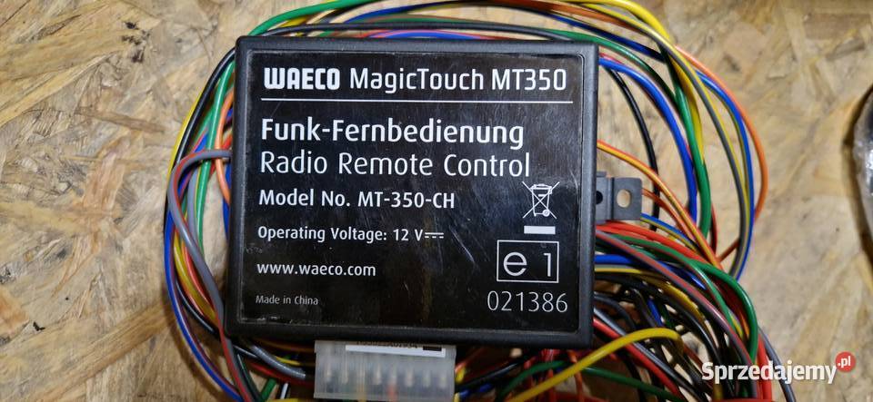 Waeco MT350 zamek centralny zestaw Słupca