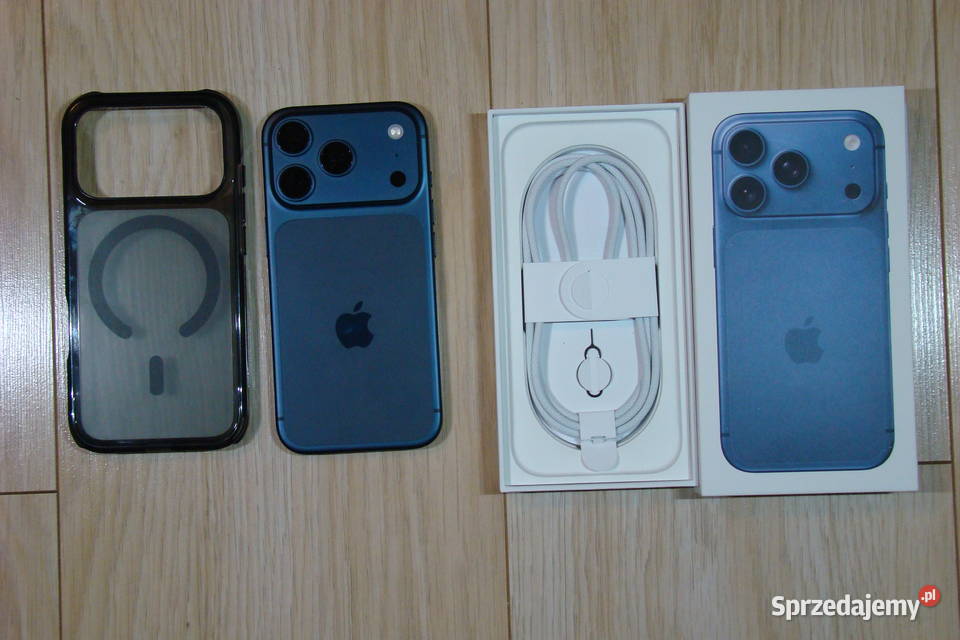 Iphone 17 Pro niebieski Telefony komórkowe Elbląg sprzedam