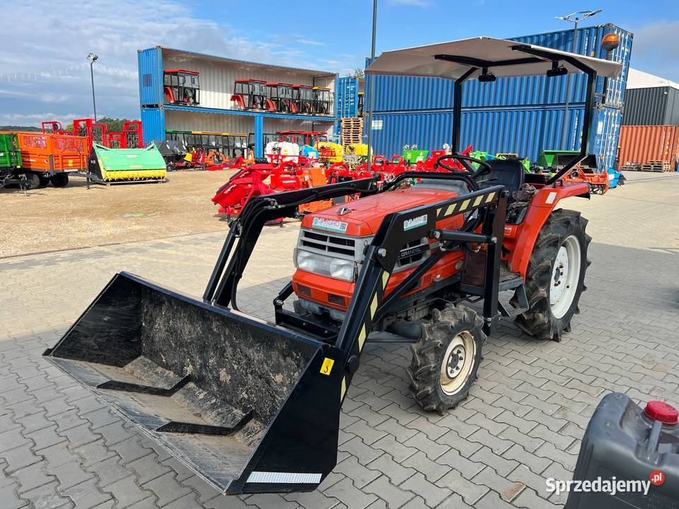 Mini Traktorek KUBOTA GL23 z TURem i łyżką pług mazowieckie Trojanów