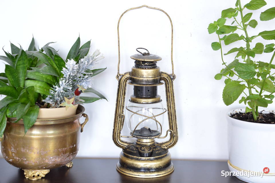 metalowa LAMPA NAFTOWA stara ogrodowa wisząca Jastrzębie-Zdrój