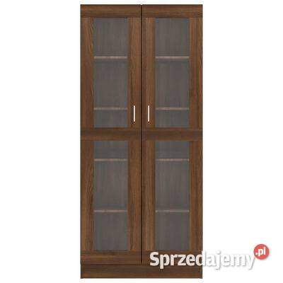 vidaXL Witryna brązowy dąb 825x305x1855 materiał Warszawa