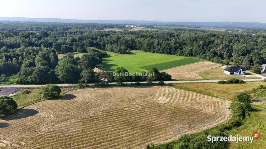 Działkę sprzedam 1300 metrów Borek asfalt małopolskie