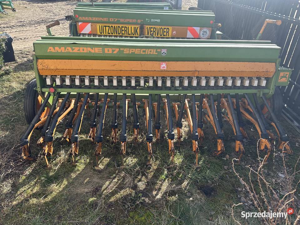 Siewniki zbożowe Amazone D8 D7 Talerzowe podlaskie Kuzie