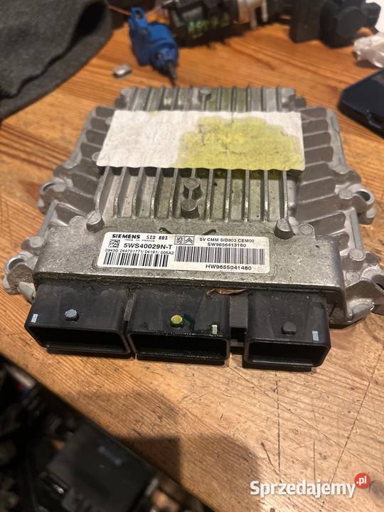 Komputer silnika peugeot 407 9655041480 Margonin