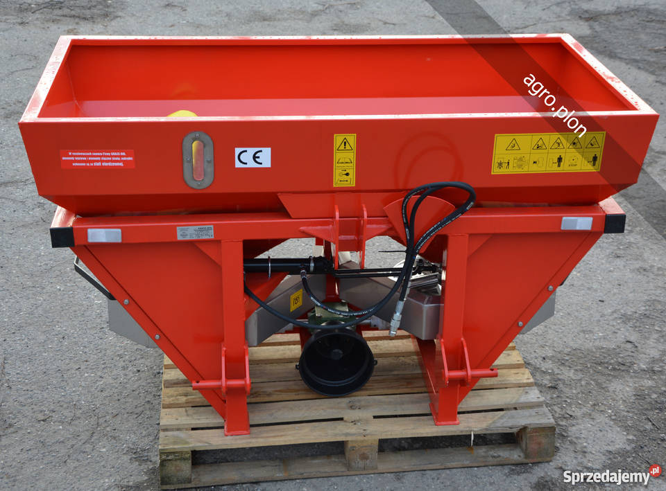Rozsiewacz dwu tarczowy Grass rol Hydraulika nieuszkodzony