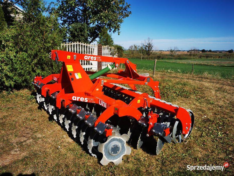 Agregat talerzowy unia Ares 3m TL wał daszkowy kujawsko-pomorskie Chrostkowo sprzedam