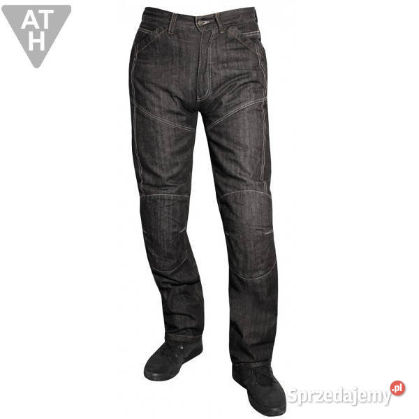 JEANSY CZARNE MOTOCYKLOWE SKLEP AUTOTECH MRĄGOWO Mrągowo