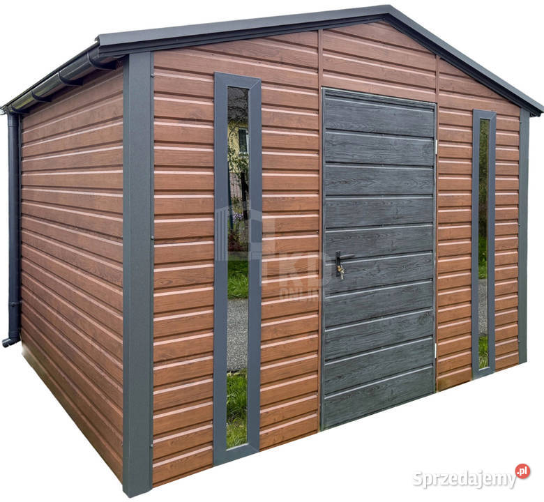 Schowek domek ogrodowy 3x3m drzwi 2x okno Kwidzyn