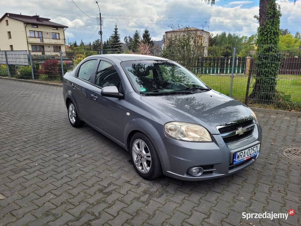 Chevrolet Aveo 2009 r import niemcy 134000 klima