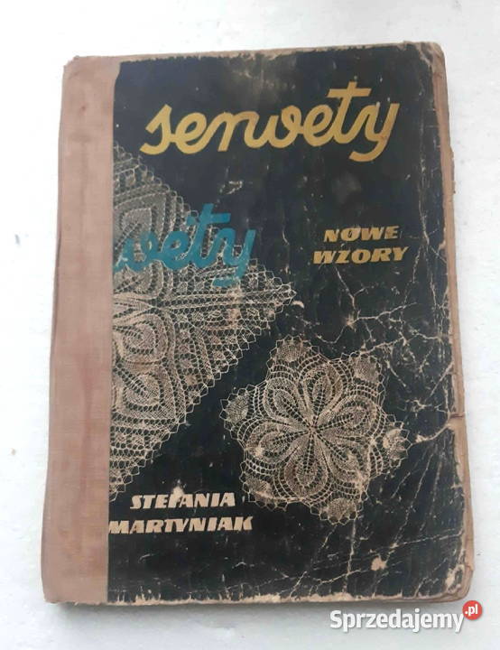 Serwety nowe wzory Stefania Martyniak 1962 łódzkie Łódź