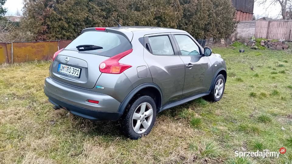Nissan Juke bezwypadkowy dobrze wyposażony Szczecin