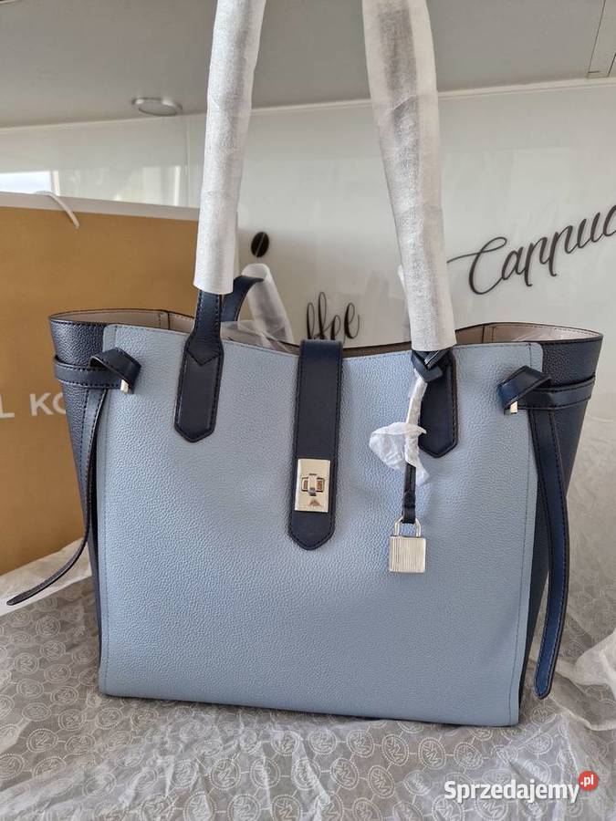 Skórzana torebka shopperka Dla kobiet Nowogard