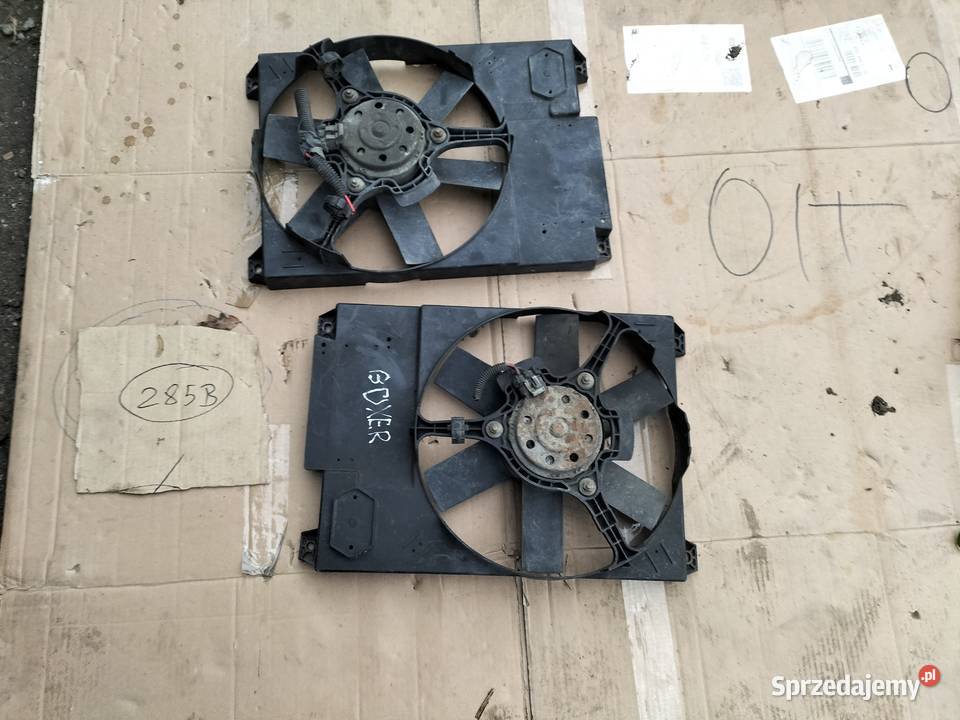 DUCATO BOXER JUMPER WENTYLATOR CHŁODNICY X 2 lubelskie Kamień-Kolonia