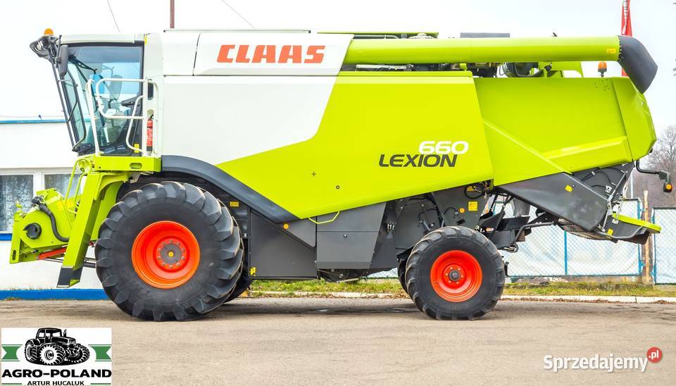 Kombajn zbożowy CLAAS LEXION 660 2013 NOWSZY sprzedam