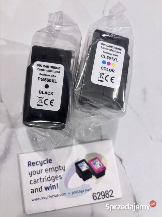 wkłady atramentowe do Canon CL561XL PG 560 xl Drukarki i skanery Żary sprzedam