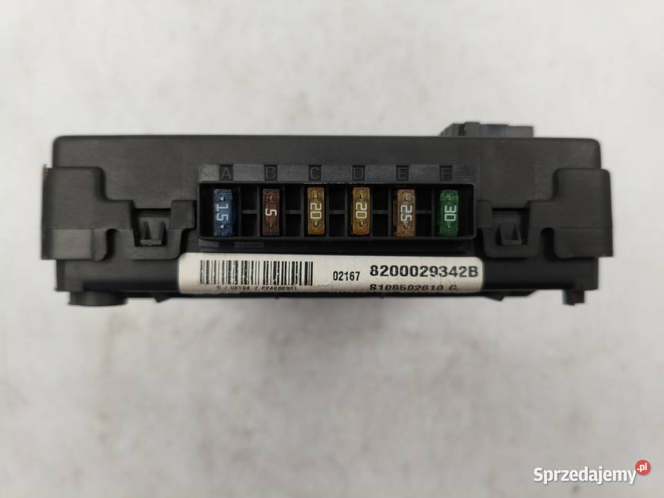 Sterownik Silnika Renault Scenic 16 8200214973 osobowe