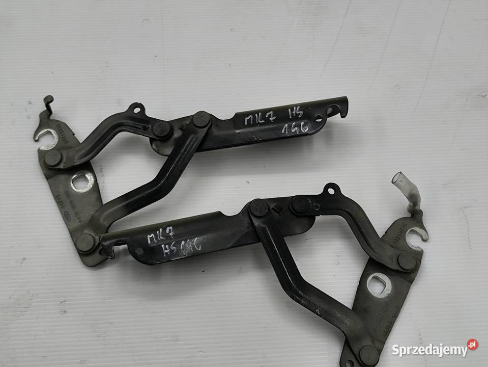 ZAWIASY MASKI KOMPLET FORD FIESTA MK7 LIFT wielkopolskie