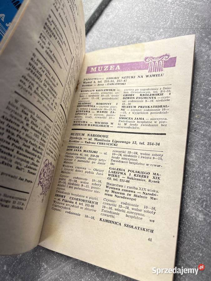 Krakowski informator kulturalny KRAM 12 27 X 9 Rok wydania 1979 Jasło