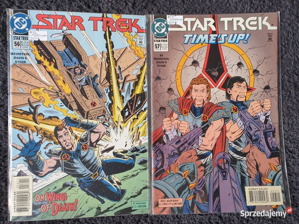 Star Trek kolekcja 20 komiksów DC 19901995 Amerykańskie Gdynia