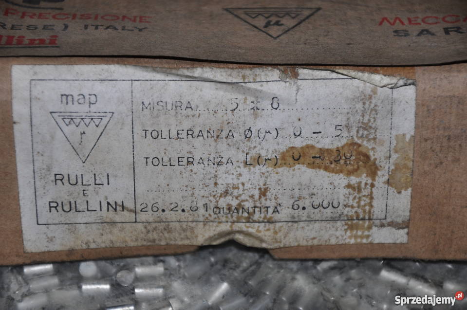 Igiełki łożyskowe do łożysk igiełkowych śląskie Katowice