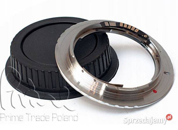 Adapter CONTAX CANON na Canon EOS POTWIERDZENIE mazowieckie Warszawa