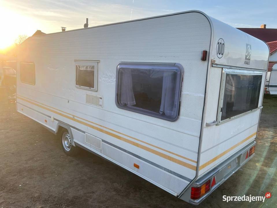 KNAUS PRZYCZEPA STACJONARNA Szamocin