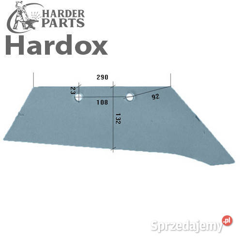 Lemiesz 300ha HARDOX SSP200JBP części do pługa Suwałki sprzedam