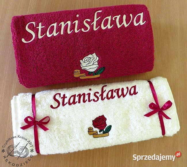 Prezent Dziadków dzień Babci Dziadka ręcznik z Toruń