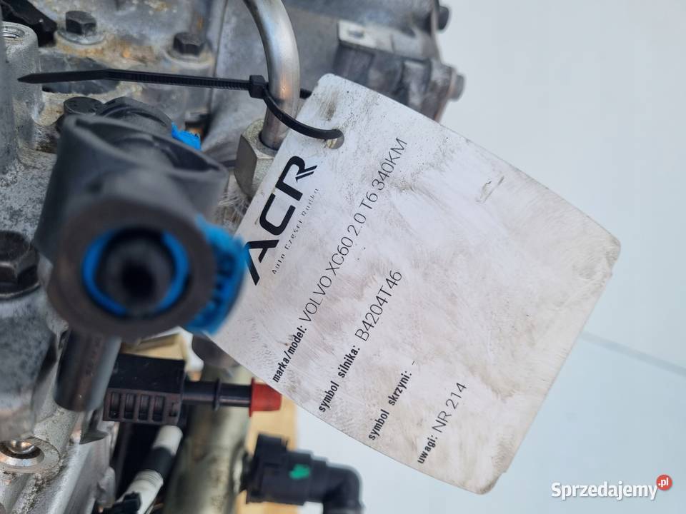 SILNIK Volvo XC60 20 T6 T TURBO PLUGIN HYBRID Silniki kompletne Rudka sprzedam