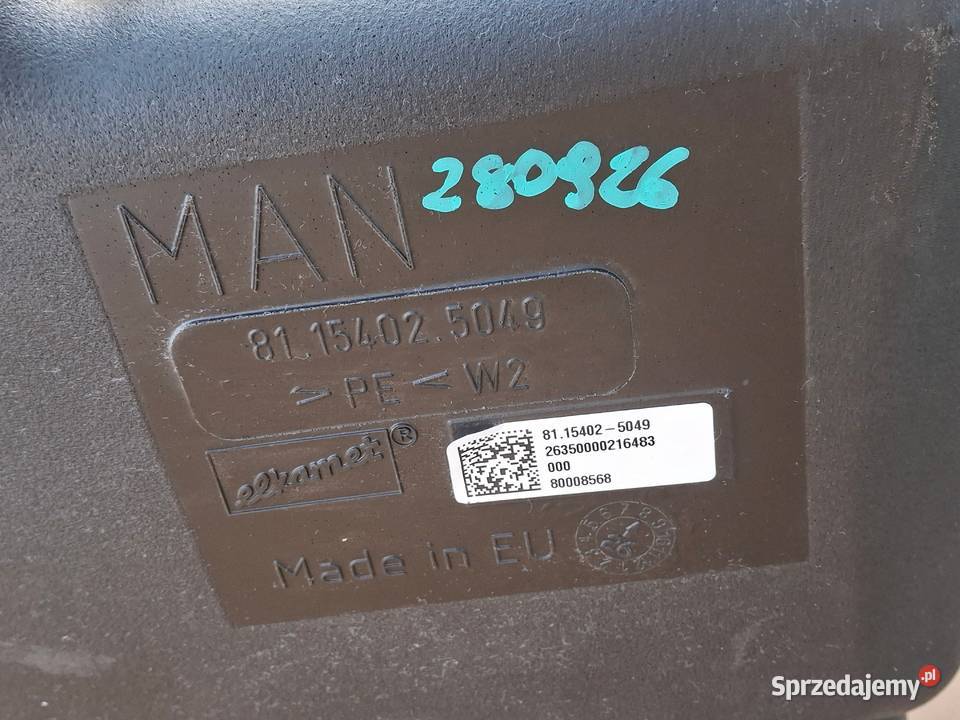 MAN TGX TGS ZBIORNIK ADBLUE ADBLUE 81154025049 ciężarowe Bieleń