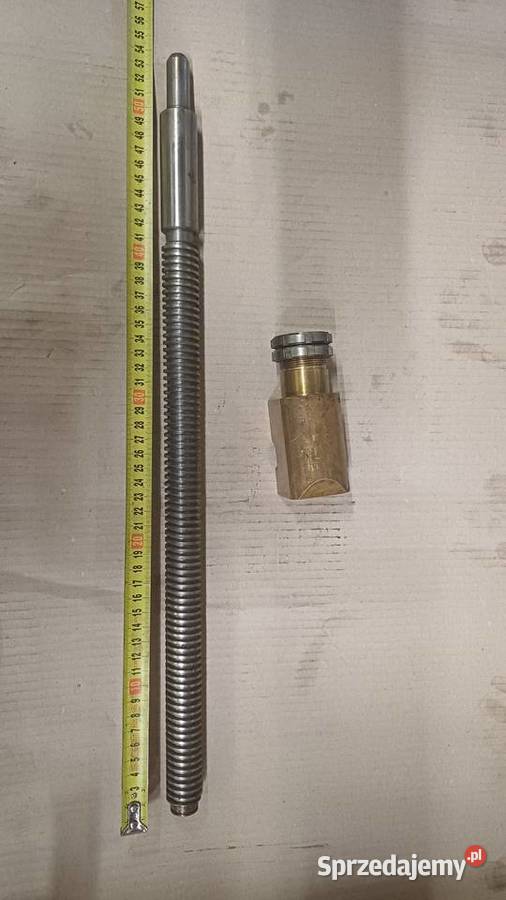 Śruba poprzeczna z nakrętką do tokarki 16K20 Katowice sprzedam