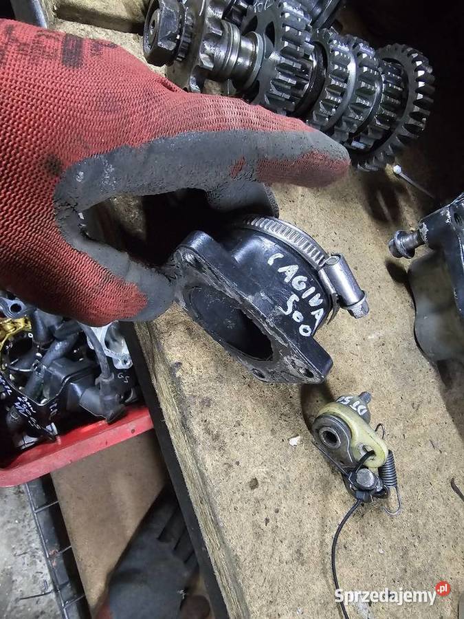 Cagiva T4 500 króciec ssący dolot cagiva500 guma Jelenia Góra