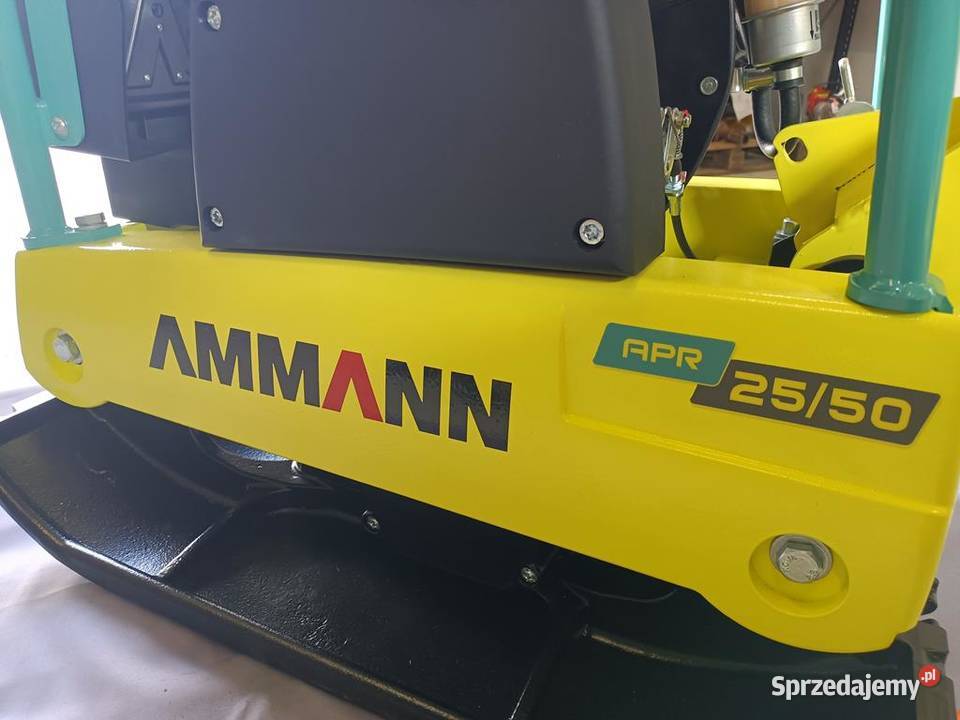 ZAGĘSZCZARKA REWERSYJNA AMMANN APR 2550 HA NOWA Trzebnica