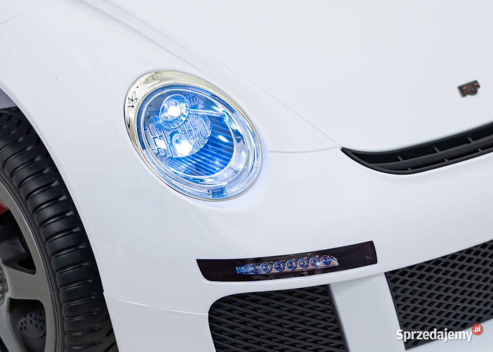 RUF CTR3 Biały Auto na Akumulator 12V 9Ah 2x35W Łopuszno