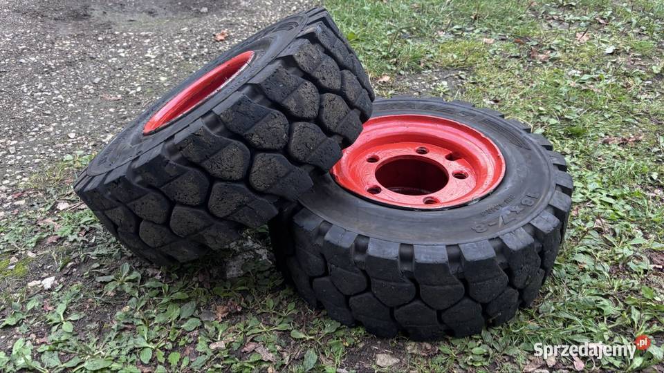 Wózek widłowy Linde opony pełne koła 18x78