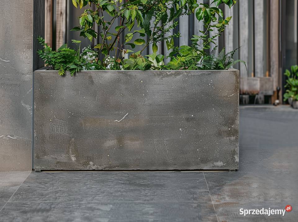 DUŻA DONICA zewnętrznawewnętrzn XXL NA TARAS Doniczki i osłonki Łask sprzedam