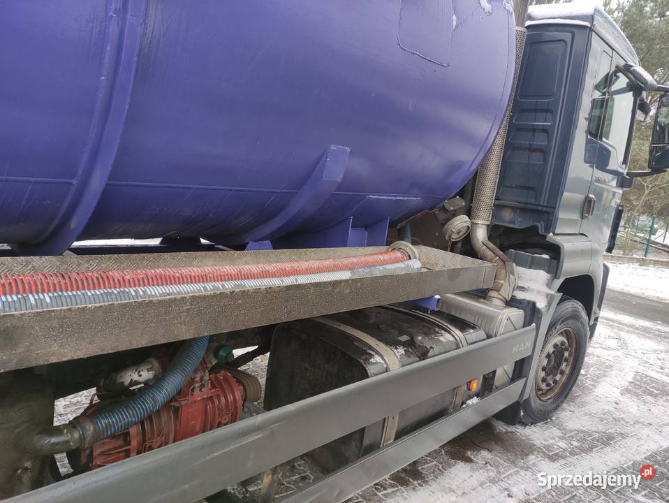 Man TGS 6x2 Asenizacyjny Specjalny 185m3 oś zachodniopomorskie Szczecin