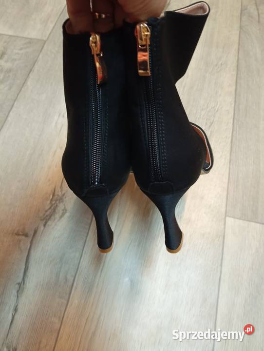 40 Czarne czółenka wieczorowe Nowe Kraków sprzedam