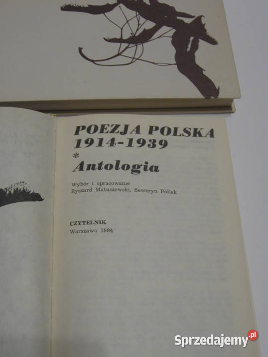 Poezja polska 1914 1939 Antologia 2 tomy