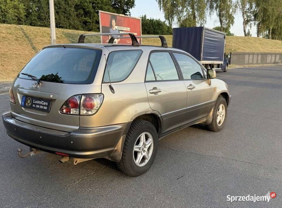 Lexus RX300 30 benzynaLPG Automat Hak napęd 4x4 Rok produkcji 2001 Łódź
